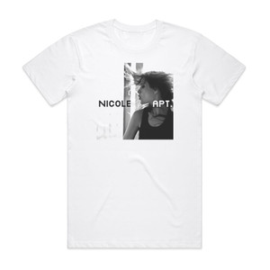 Nicole Apt Album Cover T-Shirt White Nicole Apt Album Cover T-Shirt White