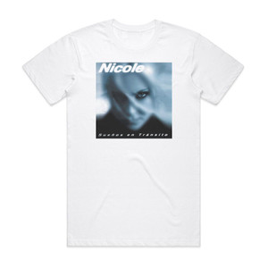 Nicole Sueos En Trnsito Album Cover T-Shirt White Nicole Sueos En Trnsito Album Cover T-Shirt White
