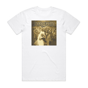 Nasum Inhaleexhale Album Cover T-Shirt White