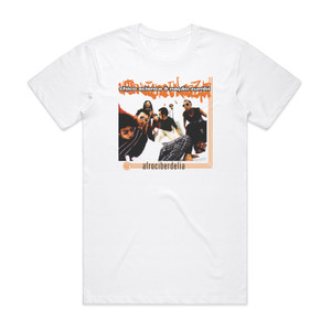 Naco Zumbi Afrociberdelia Album Cover T-Shirt White Naco Zumbi Afrociberdelia Album Cover T-Shirt White