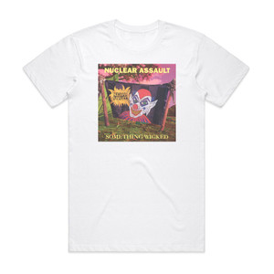 Nuclear Assault Something Wicked Album Cover T-Shirt White