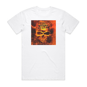 Nuclear Assault Third World Genocide Album Cover T-Shirt White Nuclear Assault Third World Genocide Album Cover T-Shirt White