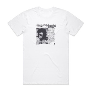 Nils Lofgren Back It Up Nils Lofgren Live An Authorized Bootleg 1 Album Cover T-Shirt White