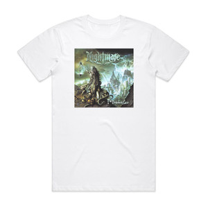 Nightmare The Dominion Gate Album Cover T-Shirt White Nightmare The Dominion Gate Album Cover T-Shirt White