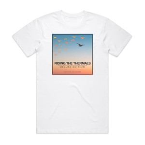 Nicholas Gunn Riding The Thermals Album Cover T-Shirt White Nicholas Gunn Riding The Thermals Album Cover T-Shirt White