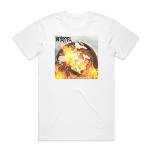 NeverFall As The World Burns Album Cover T-Shirt White NeverFall As The World Burns Album Cover T-Shirt White