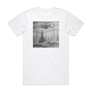 Nachtig Der Stille Wald Album Cover T-Shirt White Nachtig Der Stille Wald Album Cover T-Shirt White