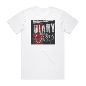 New Years Day Diary Of A Creep Album Cover T-Shirt White New Years Day Diary Of A Creep Album Cover T-Shirt White