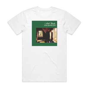 Nick Drake Five Leaves Left Album Cover T-Shirt White