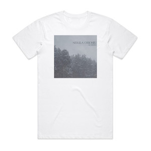 Nebula Orionis Glacie Ii Album Cover T-Shirt White Nebula Orionis Glacie Ii Album Cover T-Shirt White