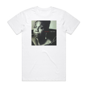 Nina Simone A Single Woman Album Cover T-Shirt White