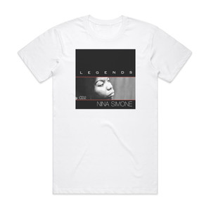 Nina Simone Legends Album Cover T-Shirt White