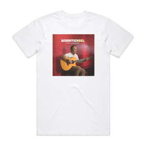 Noel Cabangon Acoustic Noel Album Cover T-Shirt White Noel Cabangon Acoustic Noel Album Cover T-Shirt White