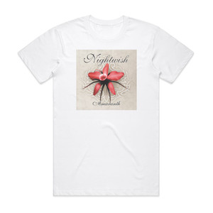 Nightwish Amaranth Album Cover T-Shirt White Nightwish Amaranth Album Cover T-Shirt White