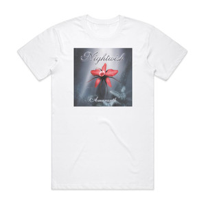Nightwish Amaranth 1 Album Cover T-Shirt White Nightwish Amaranth 1 Album Cover T-Shirt White