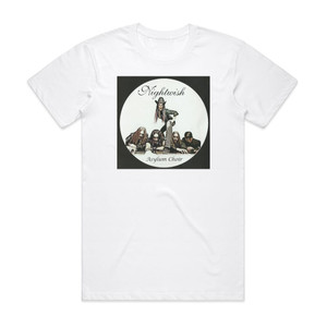 Nightwish Asylum Choir Album Cover T-Shirt White Nightwish Asylum Choir Album Cover T-Shirt White