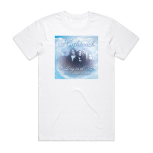 Nightwish Walking In The Air The Greatest Ballads 1 Album Cover T-Shirt White Nightwish Walking In The Air The Greatest Ballads 1 Album Cover T-Shirt White