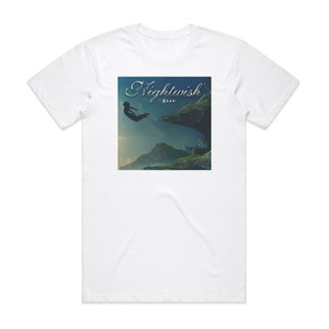Nightwish Lan Album Cover T-Shirt White Nightwish Lan Album Cover T-Shirt White
