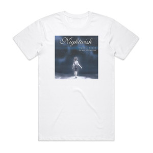 Nightwish Highest Hopes The Best Of Nightwish Album Cover T-Shirt White Nightwish Highest Hopes The Best Of Nightwish Album Cover T-Shirt White