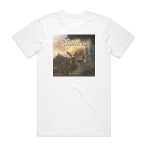 Nightwish My Walden Album Cover T-Shirt White Nightwish My Walden Album Cover T-Shirt White