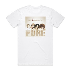 No Angels Pure Album Cover T-Shirt White No Angels Pure Album Cover T-Shirt White