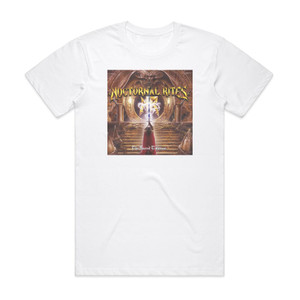 Nocturnal Rites The Sacred Talisman Album Cover T-Shirt White