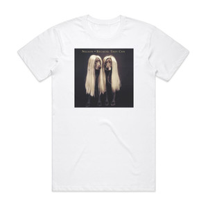 Nelson Because They Can Album Cover T-Shirt White Nelson Because They Can Album Cover T-Shirt White