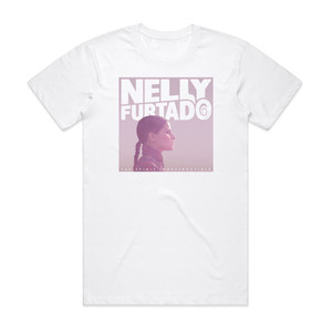 Nelly Furtado The Spirit Indestructible 1 Album Cover T-Shirt White