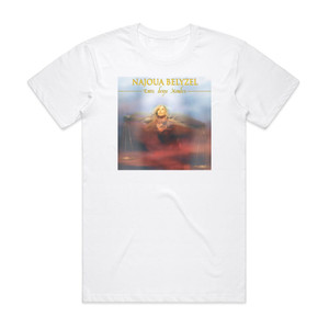 Najoua Belyzel Entre Deux Mondes Album Cover T-Shirt White Najoua Belyzel Entre Deux Mondes Album Cover T-Shirt White