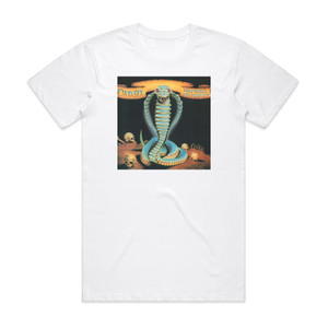 Omen Warning Of Danger Album Cover T-Shirt White Omen Warning Of Danger Album Cover T-Shirt White