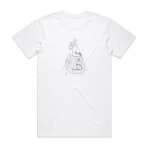 Oksennus L Luovuta Koskaan Album Cover T-Shirt White Oksennus L Luovuta Koskaan Album Cover T-Shirt White