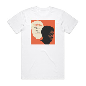 Odetta Sings Ballads And Blues Album Cover T-Shirt White