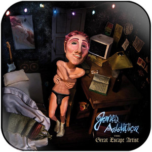 Janes Addiction The Great Escape Artist Album Cover Sticker Janes Addiction The Great Escape Artist Album Cover Sticker