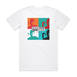 Orange Sector Farben Ep Album Cover T-Shirt White Orange Sector Farben Ep Album Cover T-Shirt White