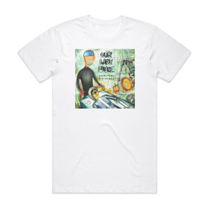 Our Lady Peace Spiritual Machines Album Cover T-Shirt White Our Lady Peace Spiritual Machines Album Cover T-Shirt White