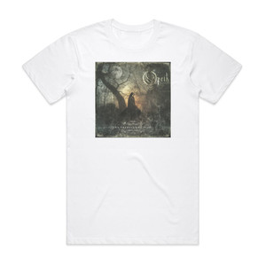 Opeth The Candlelight Years Album Cover T-Shirt White Opeth The Candlelight Years Album Cover T-Shirt White