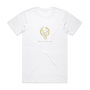 Opeth Deliverance Damnation Album Cover T-Shirt White Opeth Deliverance Damnation Album Cover T-Shirt White