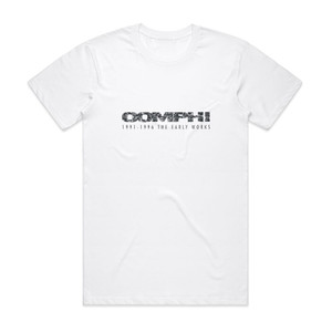 Oomph 1991 1996 The Early Works Album Cover T-Shirt White Oomph 1991 1996 The Early Works Album Cover T-Shirt White
