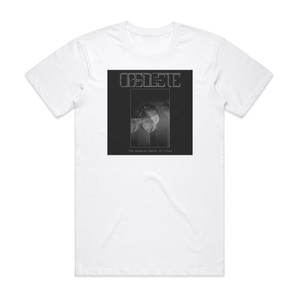 Obsolete The Rumored Death Of Atlas Album Cover T-Shirt White Obsolete The Rumored Death Of Atlas Album Cover T-Shirt White
