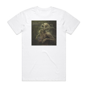 Obscenity Atrophied In Anguish Album Cover T-Shirt White Obscenity Atrophied In Anguish Album Cover T-Shirt White