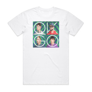 OK Go Hungry Ghosts Album Cover T-Shirt White OK Go Hungry Ghosts Album Cover T-Shirt White