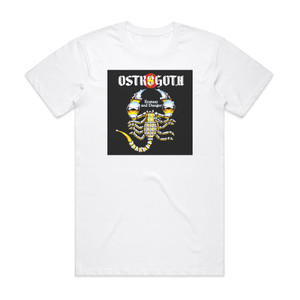 Ostrogoth Ecstasy And Danger Album Cover T-Shirt White Ostrogoth Ecstasy And Danger Album Cover T-Shirt White