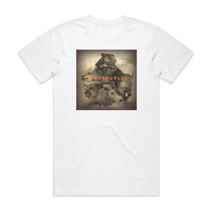 OneRepublic Native 1 Album Cover T-Shirt White OneRepublic Native 1 Album Cover T-Shirt White