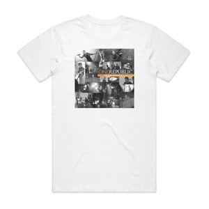 OneRepublic Live From Zurich Album Cover T-Shirt White OneRepublic Live From Zurich Album Cover T-Shirt White
