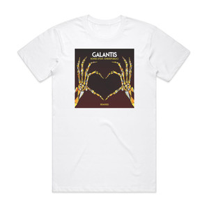 OneRepublic Bones Album Cover T-Shirt White OneRepublic Bones Album Cover T-Shirt White