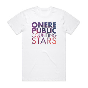 OneRepublic Counting Stars Album Cover T-Shirt White