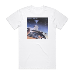 Outlaws Ghost Riders Album Cover T-Shirt White Outlaws Ghost Riders Album Cover T-Shirt White