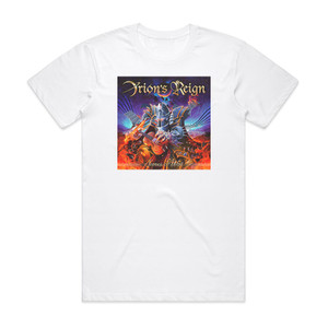 Orions Reign Scores Of War Album Cover T-Shirt White Orions Reign Scores Of War Album Cover T-Shirt White