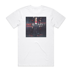 Omnimar Restart Album Cover T-Shirt White Omnimar Restart Album Cover T-Shirt White
