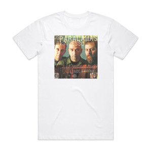 Os Paralamas do Sucesso Longo Caminho Album Cover T-Shirt White Os Paralamas do Sucesso Longo Caminho Album Cover T-Shirt White